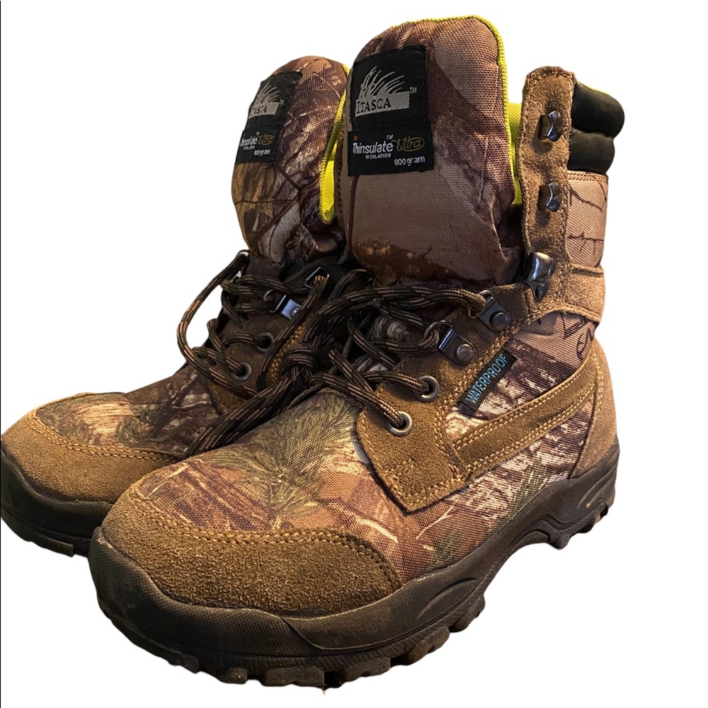 Camo boots